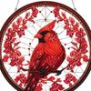 PVC Glass Special Shaped Bird Diamond Painting Hanging Suncatcher Diamond Drawing Suncatcher Ornament Window Ornament