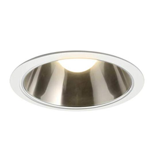 

Toshiba LEDD28005V Downlight, 150mm Diameter Recessed Hole, M-Shaped (Standard Type), E26 Base, Silver Mirror Reflector (Lamp Sold Separately)