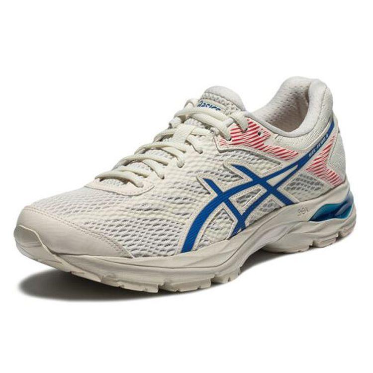 Asics Gel-Flux 4 Comfortable Fashion Fabric Synthetic Leather Low-Top Training Running Shoes Men sneaker Light-Blue 1011A614-109