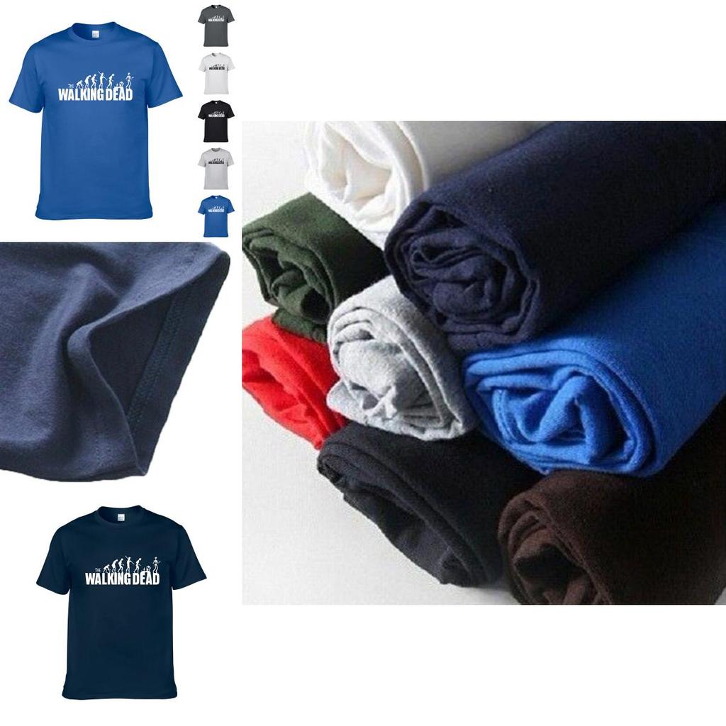 The Walking Dead Unisex Short Sleeve Cotton Casual T-shirt Perfect For All Seasons