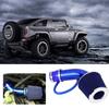 76mm 3 Inch Universal Car Cold Air Intake Filter Aluminum Induction Hose Pipe Kit Blue
