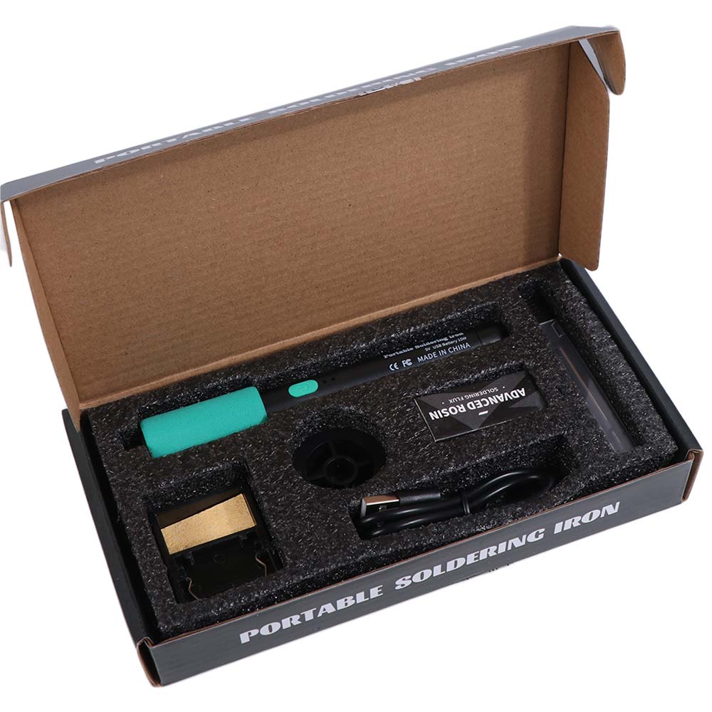 Dual-Use Function USB Soldering Iron 3 Temperature Settings Electric Iron Solder  Wire Breaking