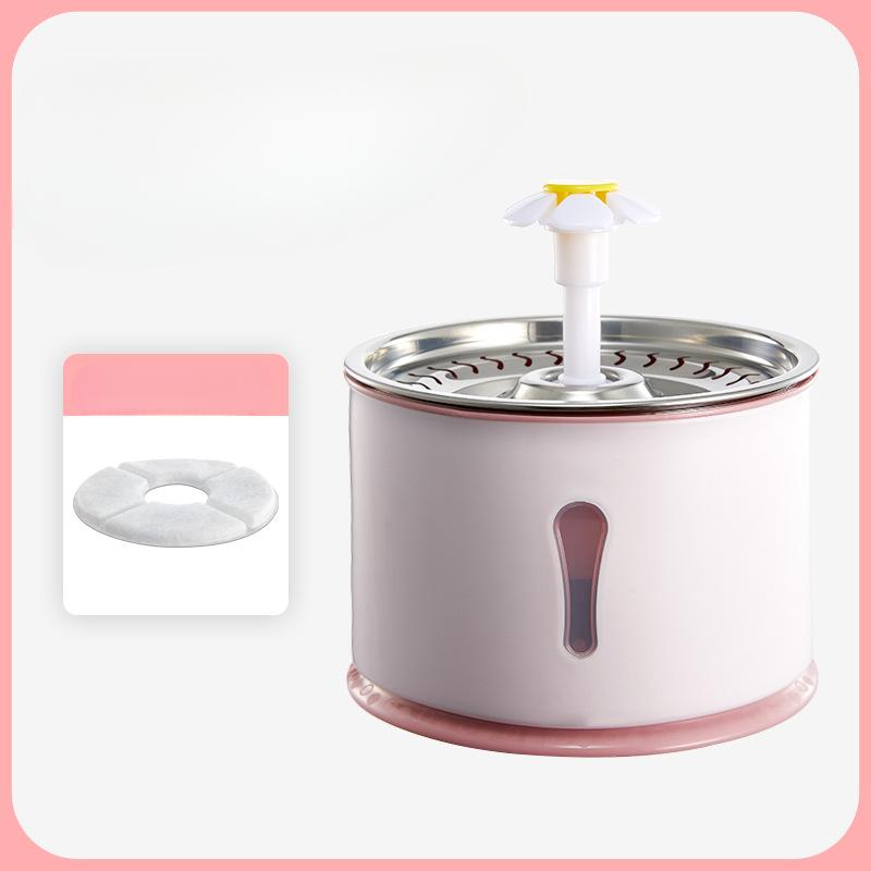 Pet Smart Water Dispenser Automatically Circulates Live Water Drinking Water Purification Filter Cat Bass Water Feeder Water Bowl Combination