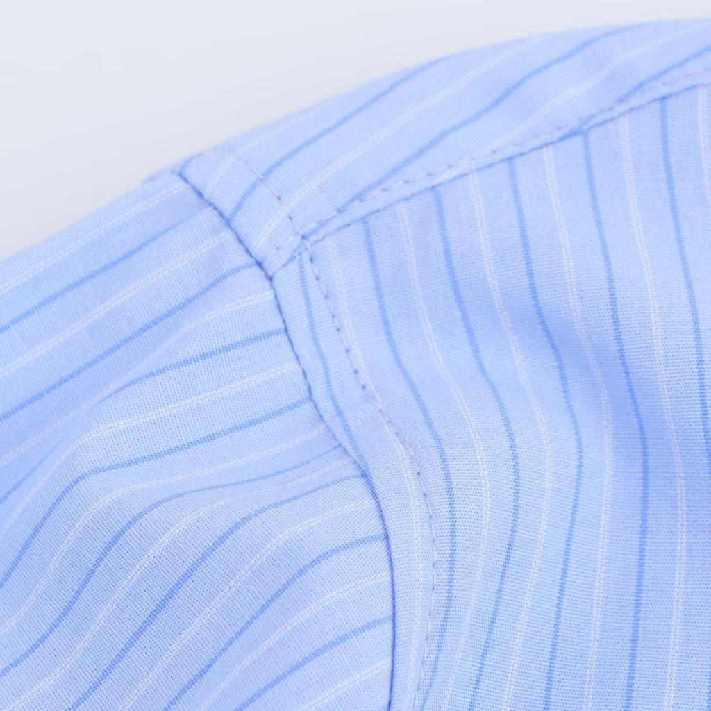 2025 Spring Women's Striped Turn-Down Collar Long-Sleeve Casual Shirt