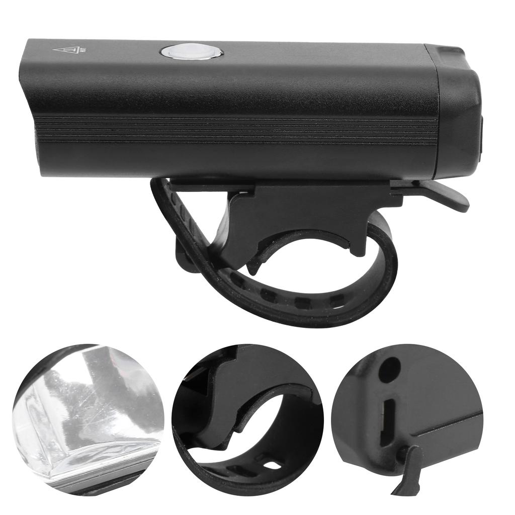 Waterproof Bicycle Headlight High Brightness Mountain Bike Front Lamp USB Charging Riding Equipment