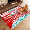 1pc Liverpool FC logo Print Area Rug - Soft, Washable Non-Slip Indoor Mat, Living Room, Home Office Decorative Rug,Office Decorative