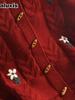 Vintage Handcrafted Embroidery Macrame Knit Sweater Coat Women Autumn New Style Loose Thick Lazy Style