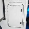Weatherproof RV Cabinet Lock with 2 Keys Furniture Locks Professional Drawer Cupboard Lock  Trailer