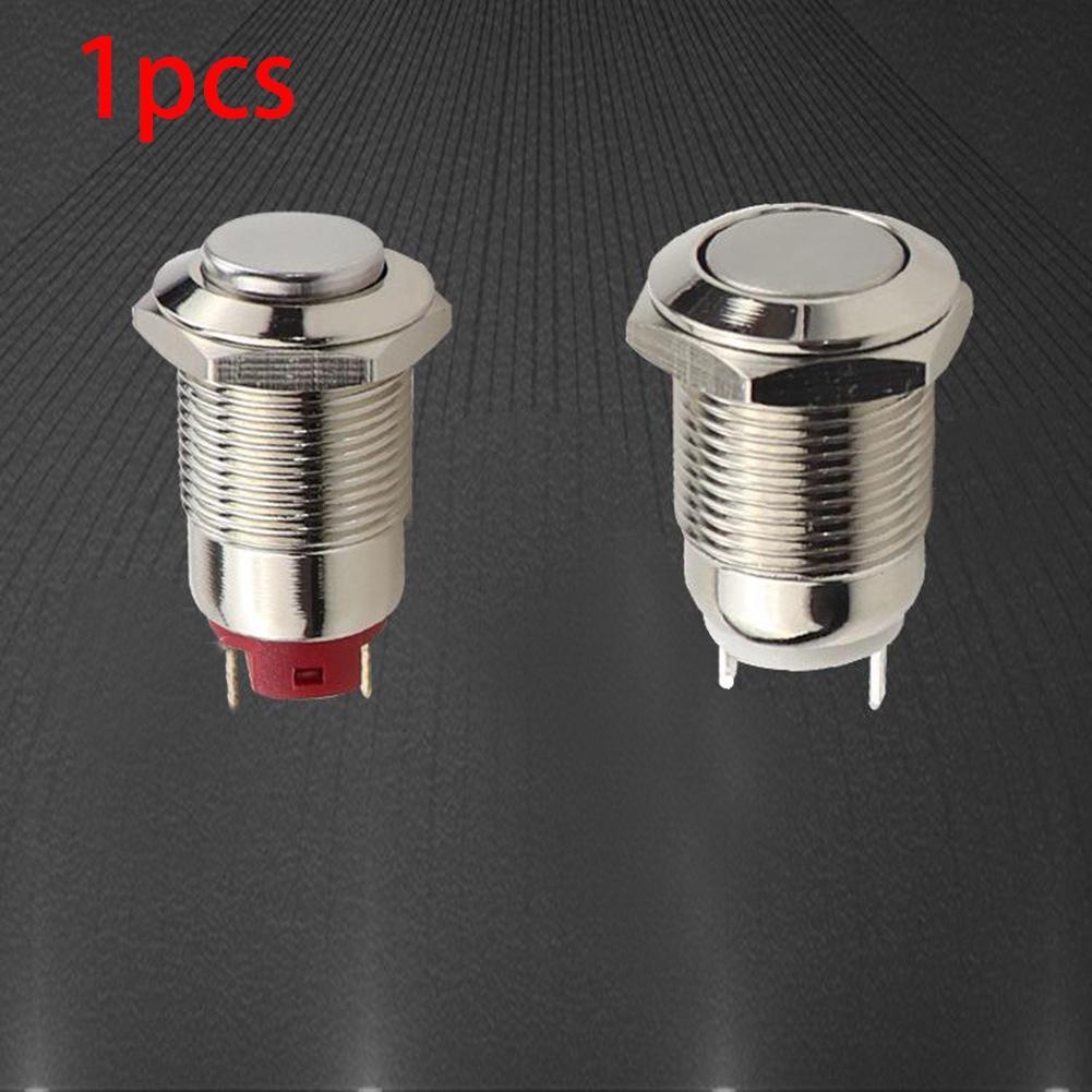 Premium Stainless Steel Round Metal Push Button Switch for Power Reset