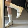 2025 Spring Soft PUMary Jane Shoes Elegant Versatile Dress Pumps for Women Wear Casual Chic Footwear Soft Texture Footwear