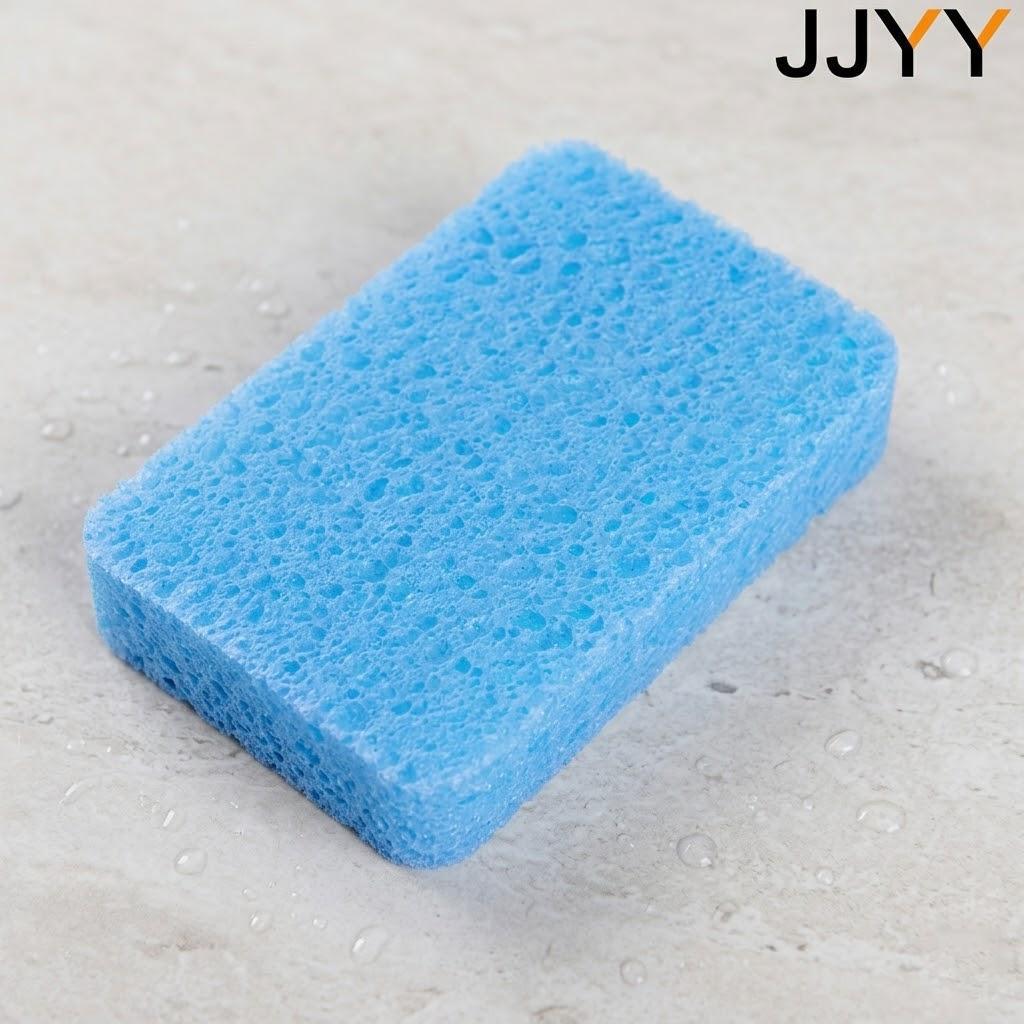 

Non Stick Pan Cleaning Brush Cellulose Sponge Scouring Pad Kitchen Cleaning Supplies Wood Pulp Cotton Dishwashing Tool синій