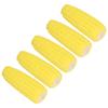5Pcs Dog Corn Toy Latex Simulation Interactive Puppy Teething Chew Toys with Sound for Small Medium