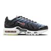 New Nike Air Max Plus Durable Breathable Low Top Kids' Running Shoes Black Blue Teenagers CD0609-023