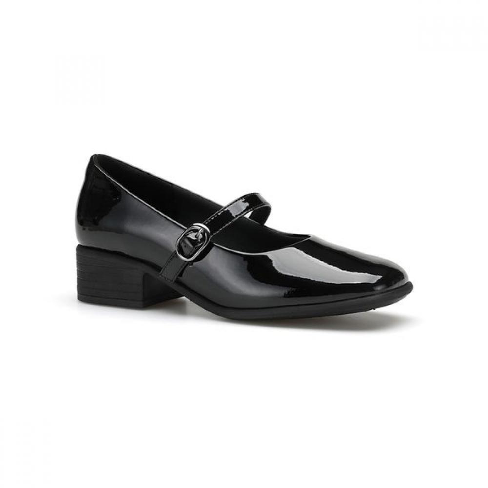 Vigevano Women S Patent Mary Jane Black 8tmcl16f1r
