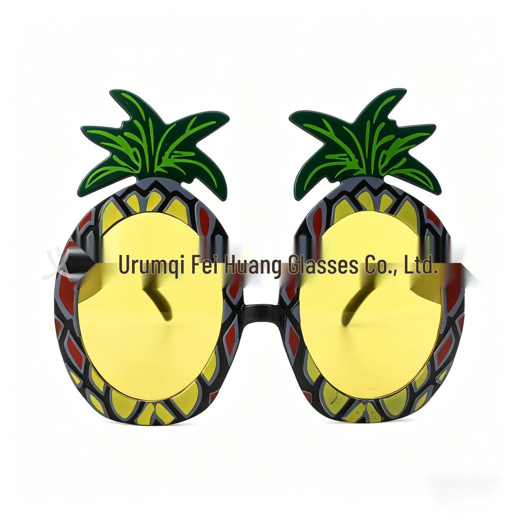 Hawaiian Beach Party Glasses: Coconut Tree, Flamingo, Parrot, Ice Cream, Flower & Wine Glass Fun