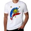 Philippine Flag Tshirt Plus Size Basic Cotton Tshirt