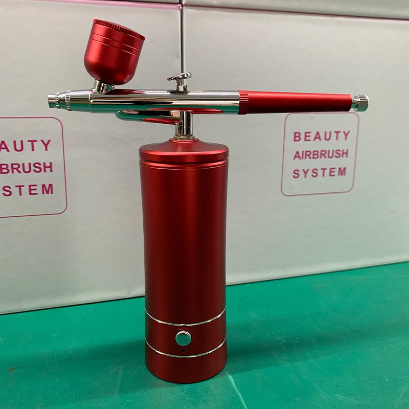 Elektrisches Airbrush-Luftkompressor-Set für Beauty, Nailart und Malerei Sauerstoffinjektion