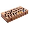 Jeu en bois La Barricade – jeu de stratégie facile – jeu en bois familial – 2 à 4 joueurs – à partir de 6 ans – 14,5 x 39 x 3.2 cm