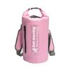 20L Waterproof Dry Bag with Shoulder Straps Large-Capacity Swimming Bucket Bag Lightweight Foldable Beach Backpack Summer Beach