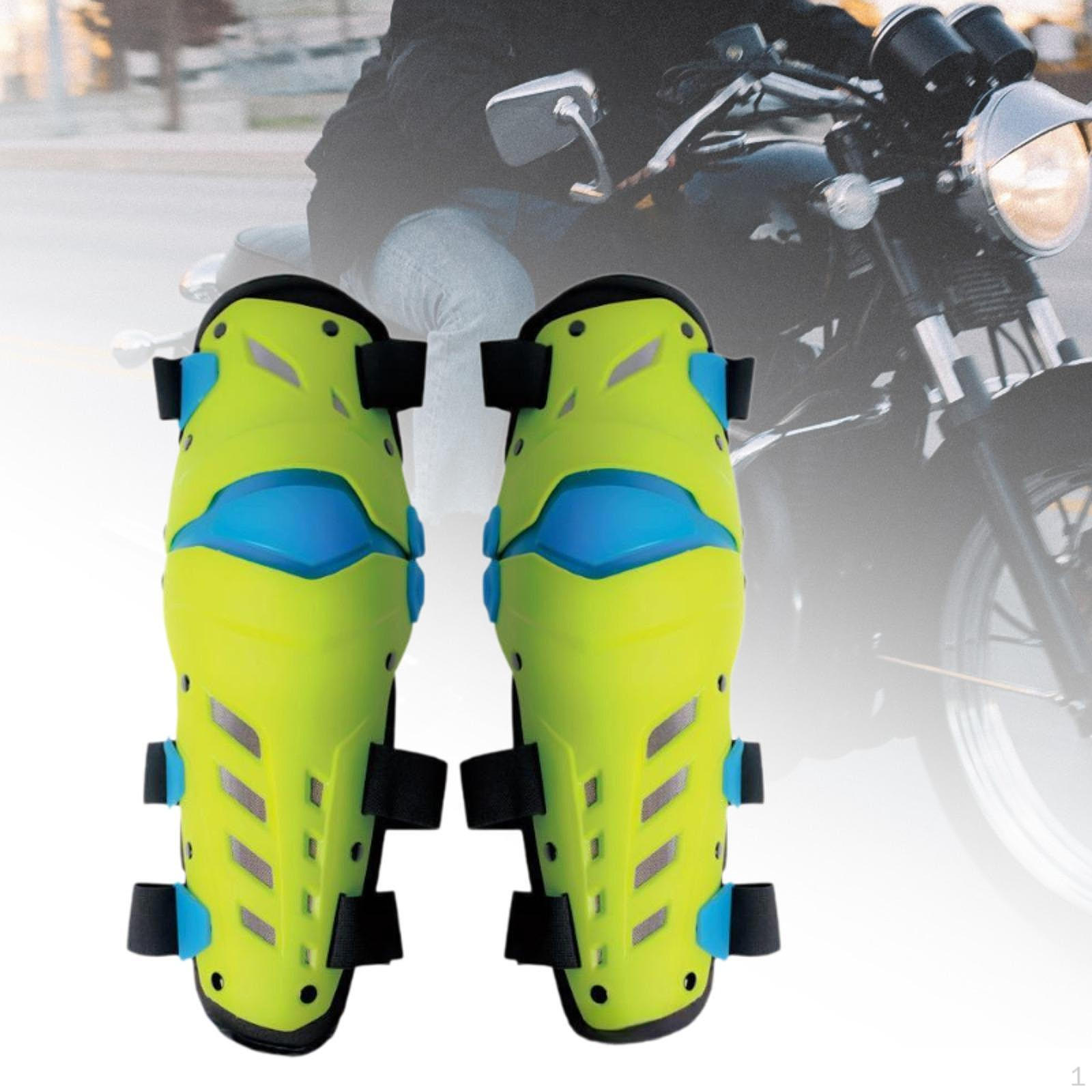 Мотоциклетные наколенники, защита голени, легкие, удобные и защита для езды жёлтый