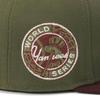New Era newera cap 59FIFTY 14676983 NER35C7956 MLB New York Yankees NY New Olive Green SIDE PATCH 2-Tone UNDER VISOR ONSPOTZ exclusive Men's Women's