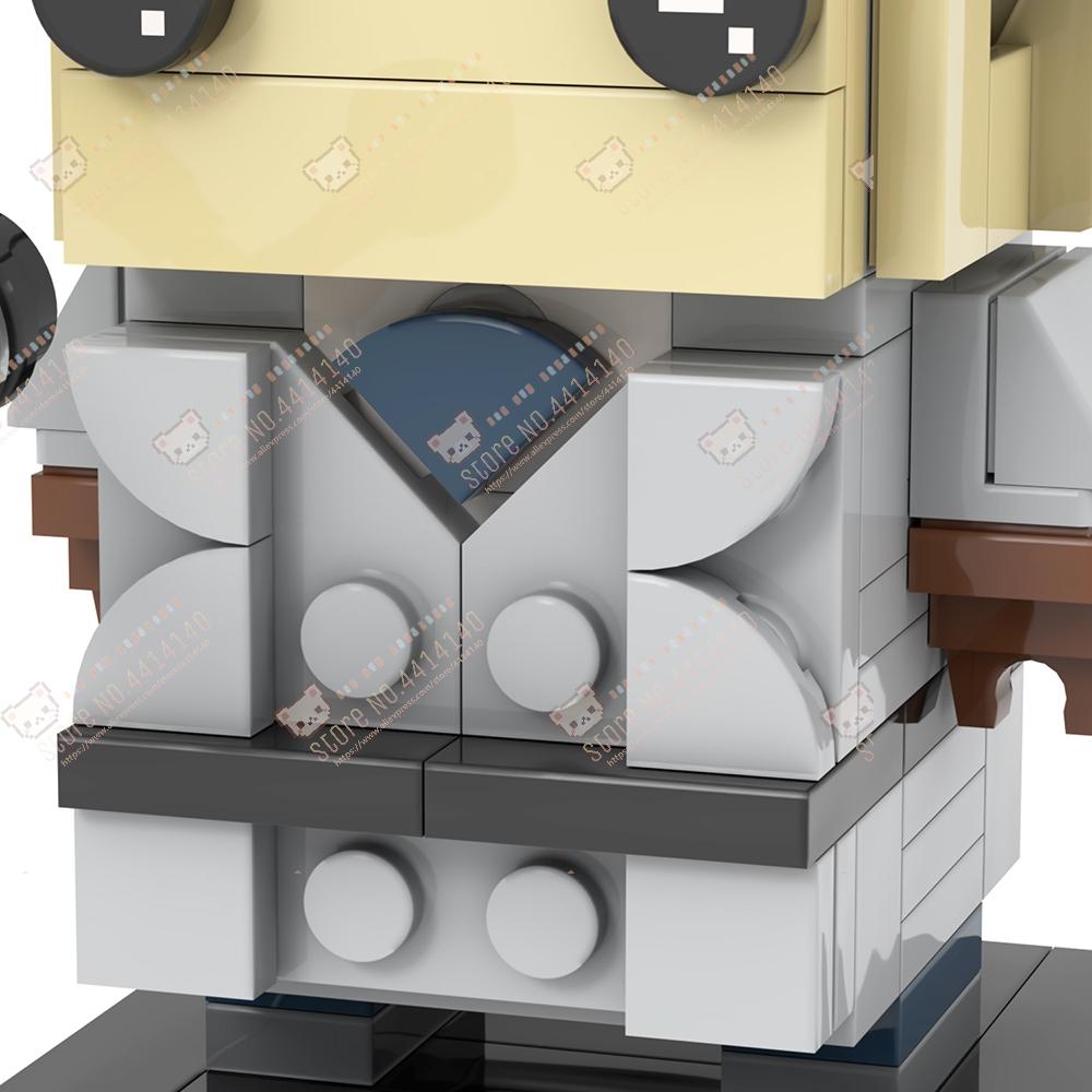 Kreative Cartoon-Serienfiguren MOC Bausteine DIY Bender Roboter Inspector Gadget Unbesiegbarer Omni-Man Modell Spielzeug für Kinder