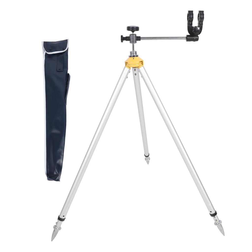 Prism Pole Stativ 80 zu 124cm Höhe Einstellbar Aluminium Legierung Vermessung Stange Unterstützung Halterung