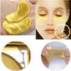 10Pair 24K Gold Collagen Eye Mask Anti-Aging Hyaluronic Acid Eye Patches Under Eye Mask