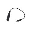 3.5mm to 6.5mm Audio Adapter Cable 3.5mm Male to 6.35mm Female Converter Cable for Microphone Headphone