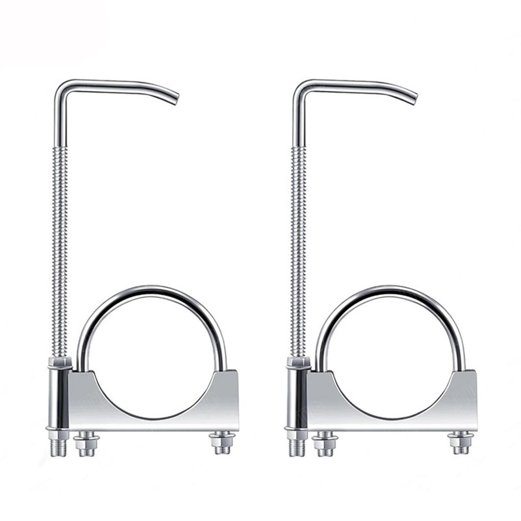 2.5Inch/3Inch Exhaust Clamp With Hanger Exhaust Clamp Clamp With Hanger Rear Muffler Hanger Durable