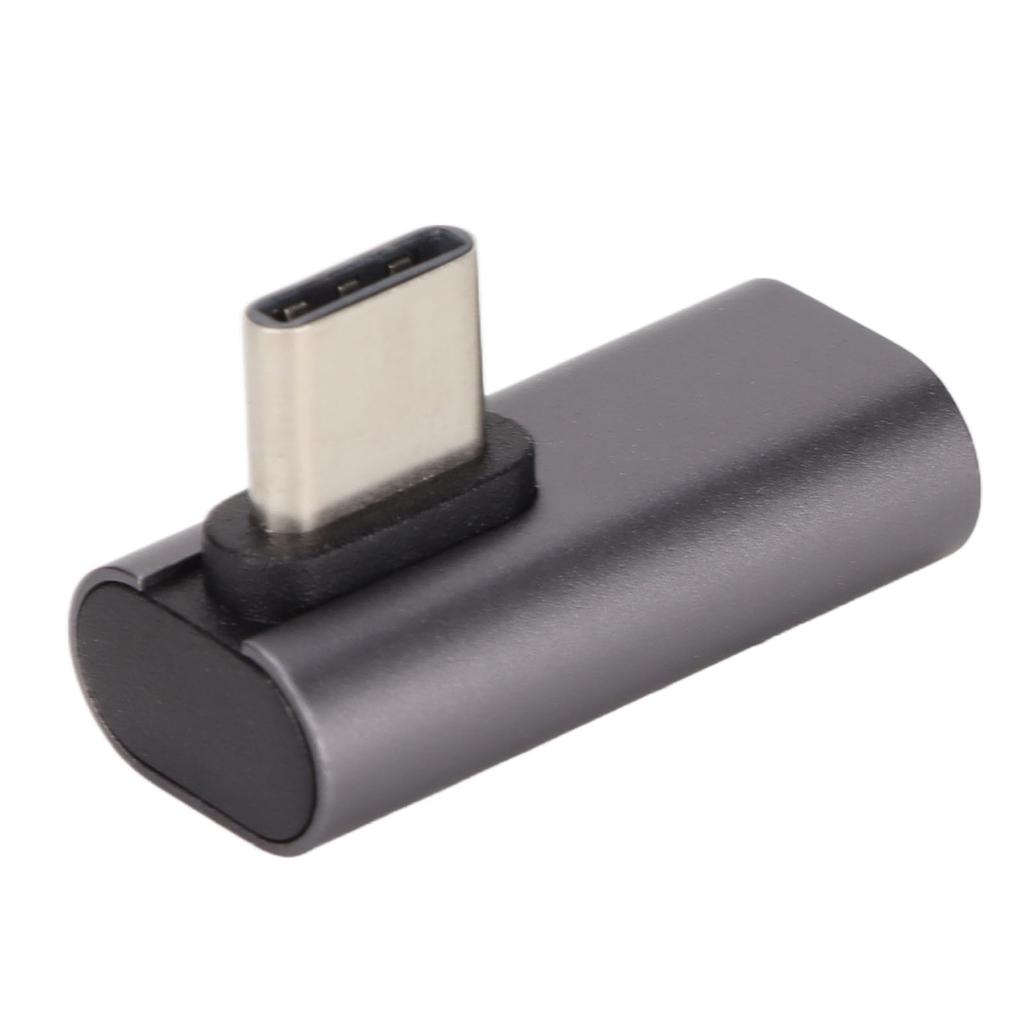 Type C Male to Female Adapter 10Gbps Aluminum Alloy Compact Type C Adapter for Laptops Tablets Smartphones