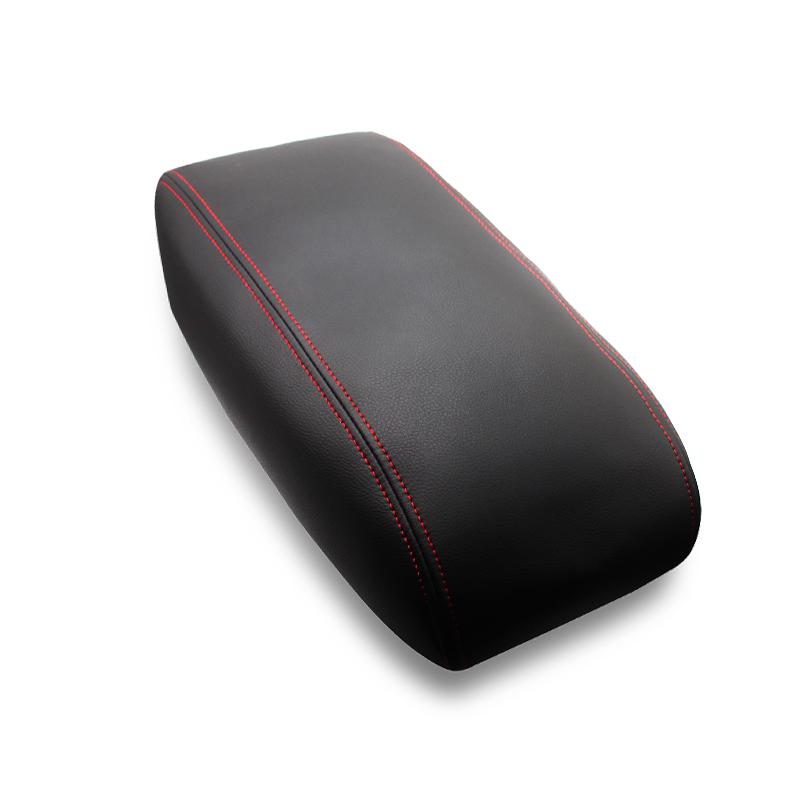 Bilinteriör Centerarmstödslåda Cover Klistermärke Trim För Toyota 4Runner 1996 1997 1998 1999 2000 2001 2002 Mikrofiberläder