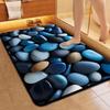 Tappetino da bagno morbido in fango di diatomee ad asciugatura rapida e assorbente d'acqua, tappetino da bagno antiscivolo, tappetino per piedi per bagno/toilette
