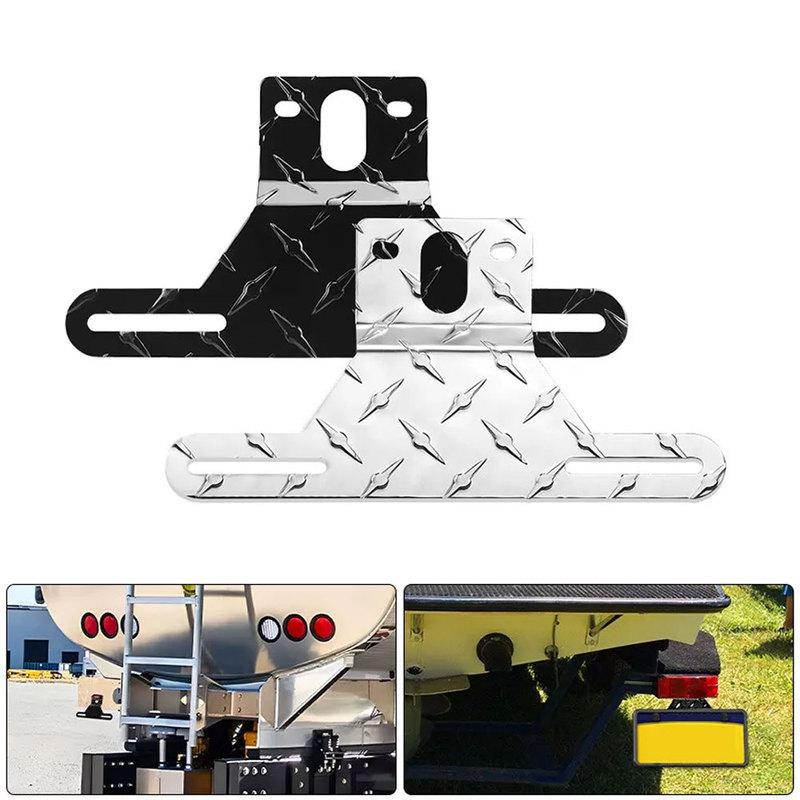1pc Universal Car Trailer Light Bracket Car Lamp Hoods Bracket Car License Plate Light Bracket Auto Exterior Accessories