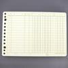 KOKUYO One Color Loose Leaf B6 Sales Book 13 Holes 100 Sheets Li-372