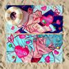 Cute Manga A-alien S-stage Towel Beach Towel Oversized Quick Dry Towel Absorbent Soft Swim BeachTowels for Men Women
