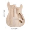 Already Polished Punched for Electric Guitar DIY Accessory Painting Guitar Body
