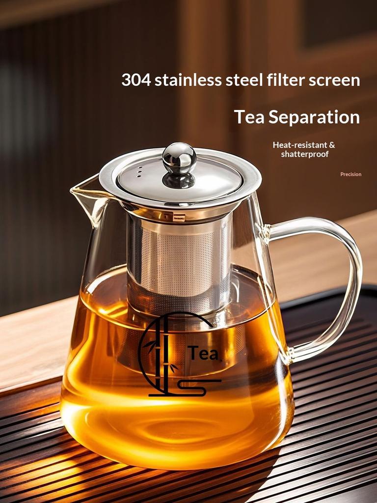 Gianxi Glass Tea Set Set With High Temperature Resistance New Type Of Boiling Tea Pot Electric Ceramic Stove With Glass Kettle