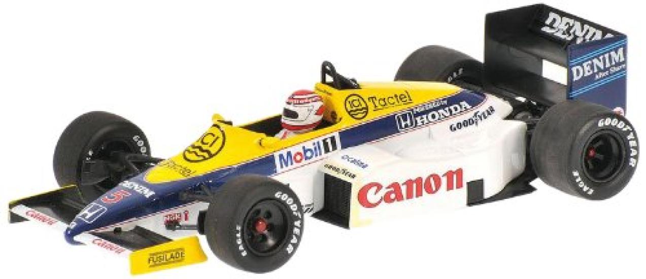 

PMA Williams Honda FW10 ТЕСТ ПОЛЬ РІКАР Закінчений продукт 1/43 Н.Піке червоний