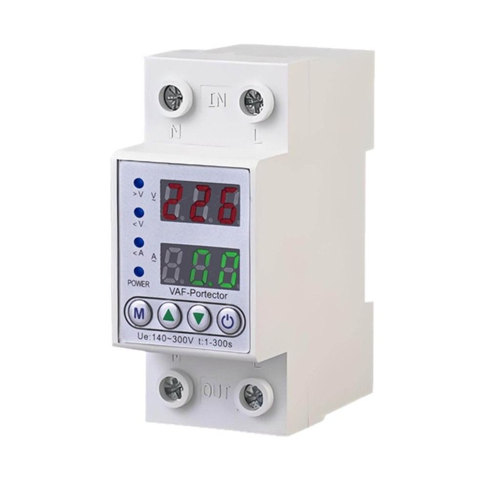 Automatic Reset Automatic Voltage Protector Voltage Monitoring Relay Distribution Panel Protection