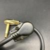 Guitar Cable 6.35mm Flat Head Gold-Plated Connector, Black, 30CM/15CM, for Pedal Connections.