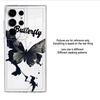 Case for Samsung Galaxy S26 S22 FE S21 S23 Ultra Note 20 Ultra 10 S25 Edge S24 S20 Plus Phone Cover Pretty Butterfly