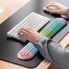 Silicone Wrist Rest Pad Set - Ergonomic Cooling Hand Guard for Keyboard & Mouse , Office Typing Comfort for Men/Women