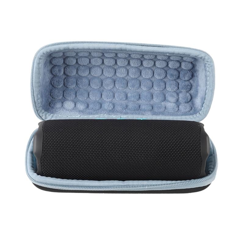 Hard Carry Case For Flip 7 Bluetooth-compatible Speaker Holder Shockproof Bag with Shoulder Strap Soft Flocking Interior