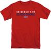 LOGOVISION Official Collegiate Distressed Stacked Short Sleeve Unisex for Men & Women T Shirt Collection 1
