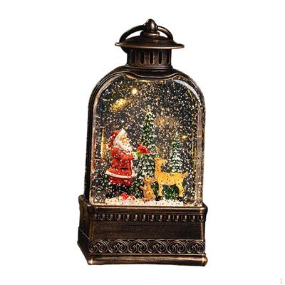 Weihnachten Laterne Desktop Dekoration Glitter Pathway Straße Lampe Hängen Wasser für