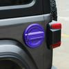 Door Fuel Filler Gas Cap Tank Cover Trim for 2018+ Jeep Wrangler JL JLU Purple