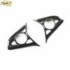For 2017- Buick Regal Carbon Fiber Steering Wheel Button Frame Trim 2PCS