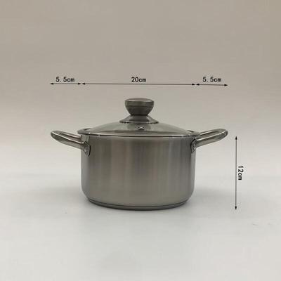 Wutuo Stainless Steel 3-Piece Cookware Set