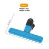 3 Stück Tragbare Plastiktütenclips Küchen-Lebensmittel-Snack-Siegel-Verschlussklammern Aufbewahrungswerkzeuge